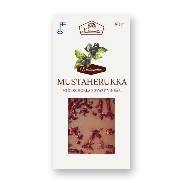 Maitosuklaa Mustaherukka 80g