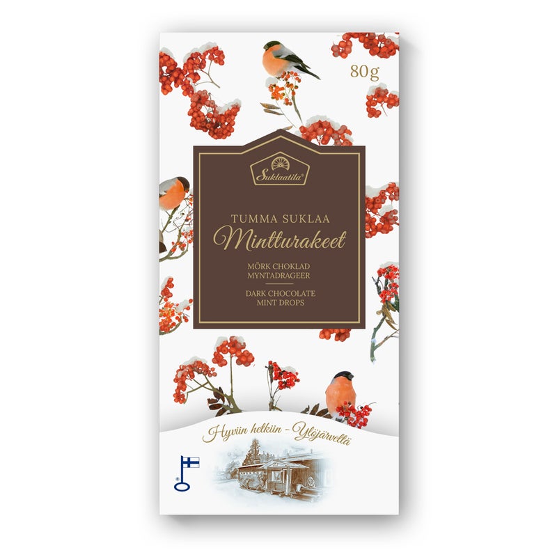 Joulusuklaa Tumma minttu 80g